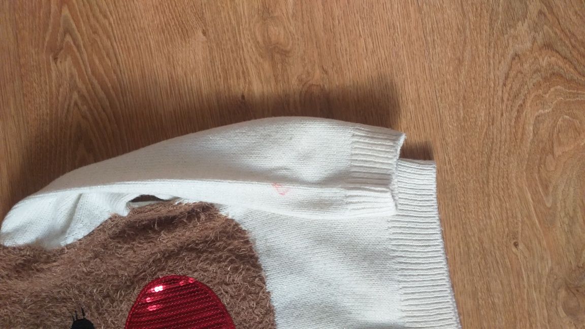 Sweter dla dziewczynki rozm z metki 110/116