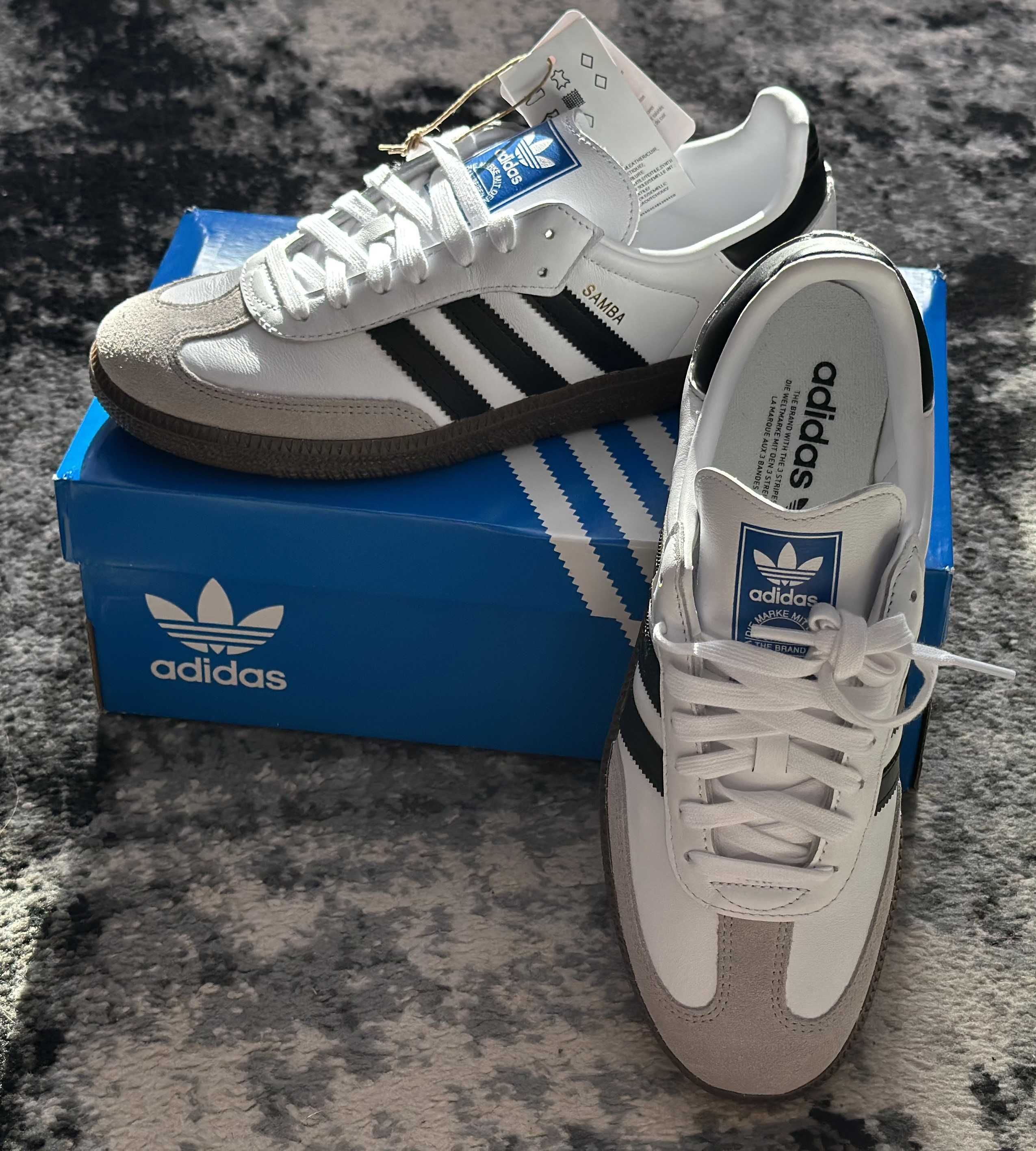 Оригінал. Нові. Adidas Samba OG White. Розмір 42. Унісекс.