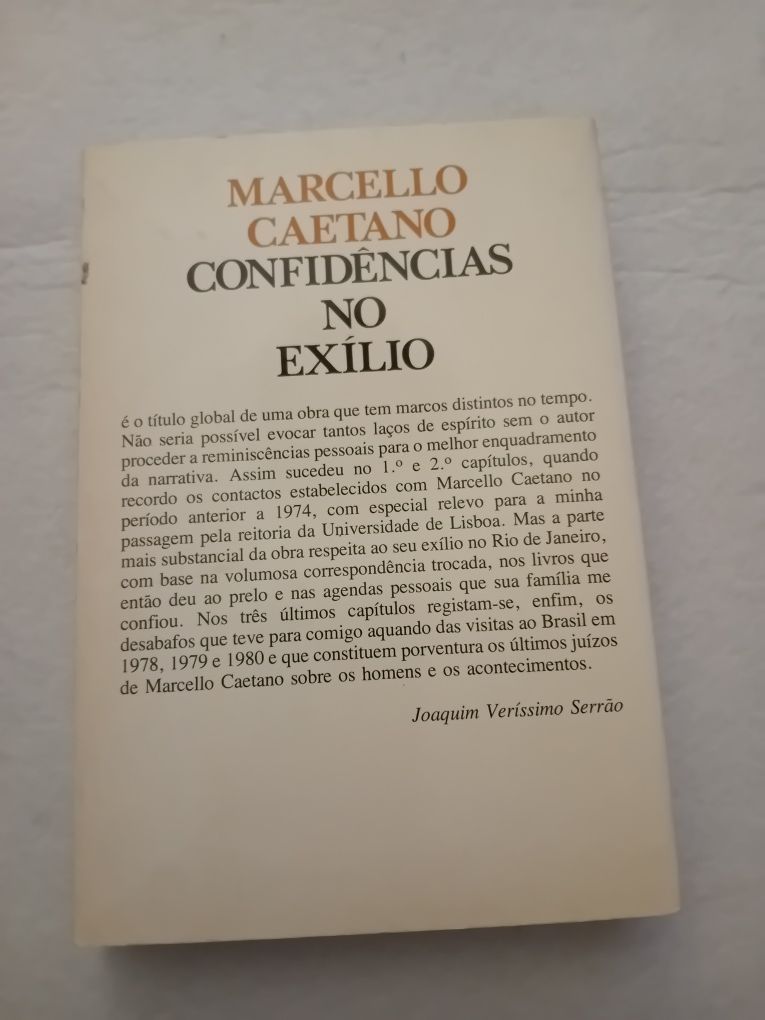 Marcelo Caetano - confidências no exílio