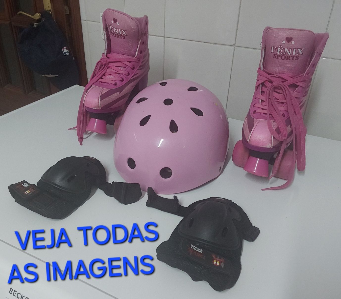 PATINS DE 4 RODAS EM PARALELO.Casa,Rua,Desporto,Exercitar,Equilibrio.