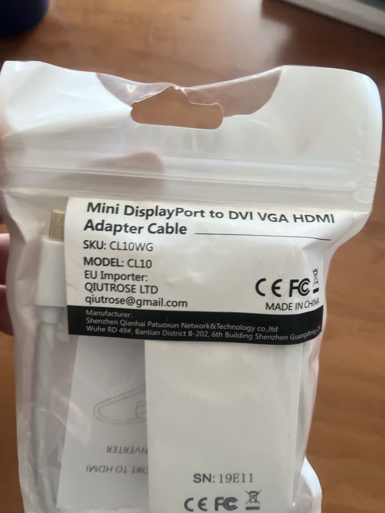 Adapter 3w1 - MINI Display Port