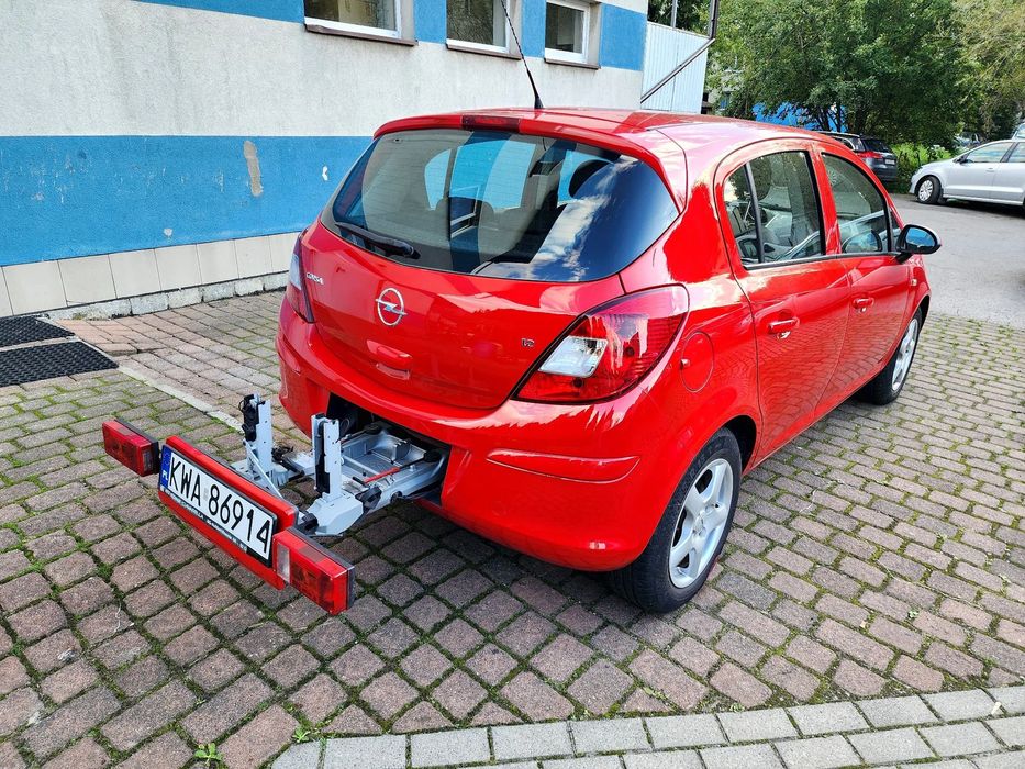 Opel Corsa 1.2 80KM Bagażnik Rowerowy Klimatronik Serwis PIĘKNA