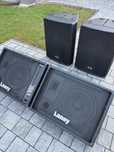 Kolumny DYNACORD D-12 + LANEY CM-12