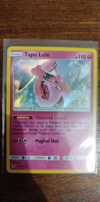 Karta Pokemon Tapu Lele HOLO