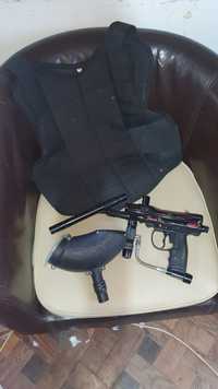 Pistola paintball oferta colete...