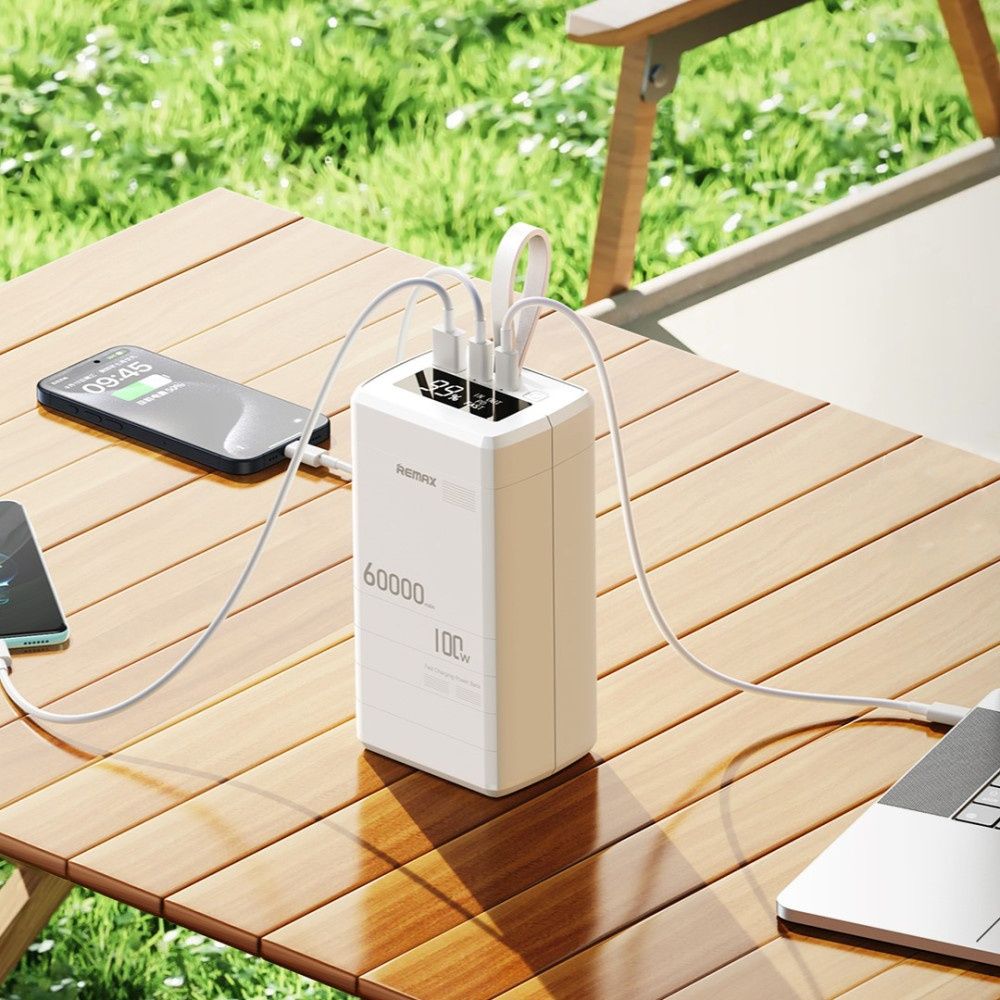 Зовнішній акумулятор PowerBank Remax RPP-650 60000mAh 100w