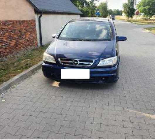 Opel Zafira A OPC wersja kolor granatowy, hak przeznaczony na części