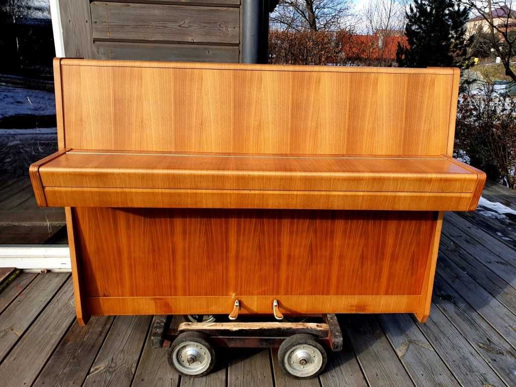 Pianino PETROF 103cm 1969r JASNY kolor drewna
