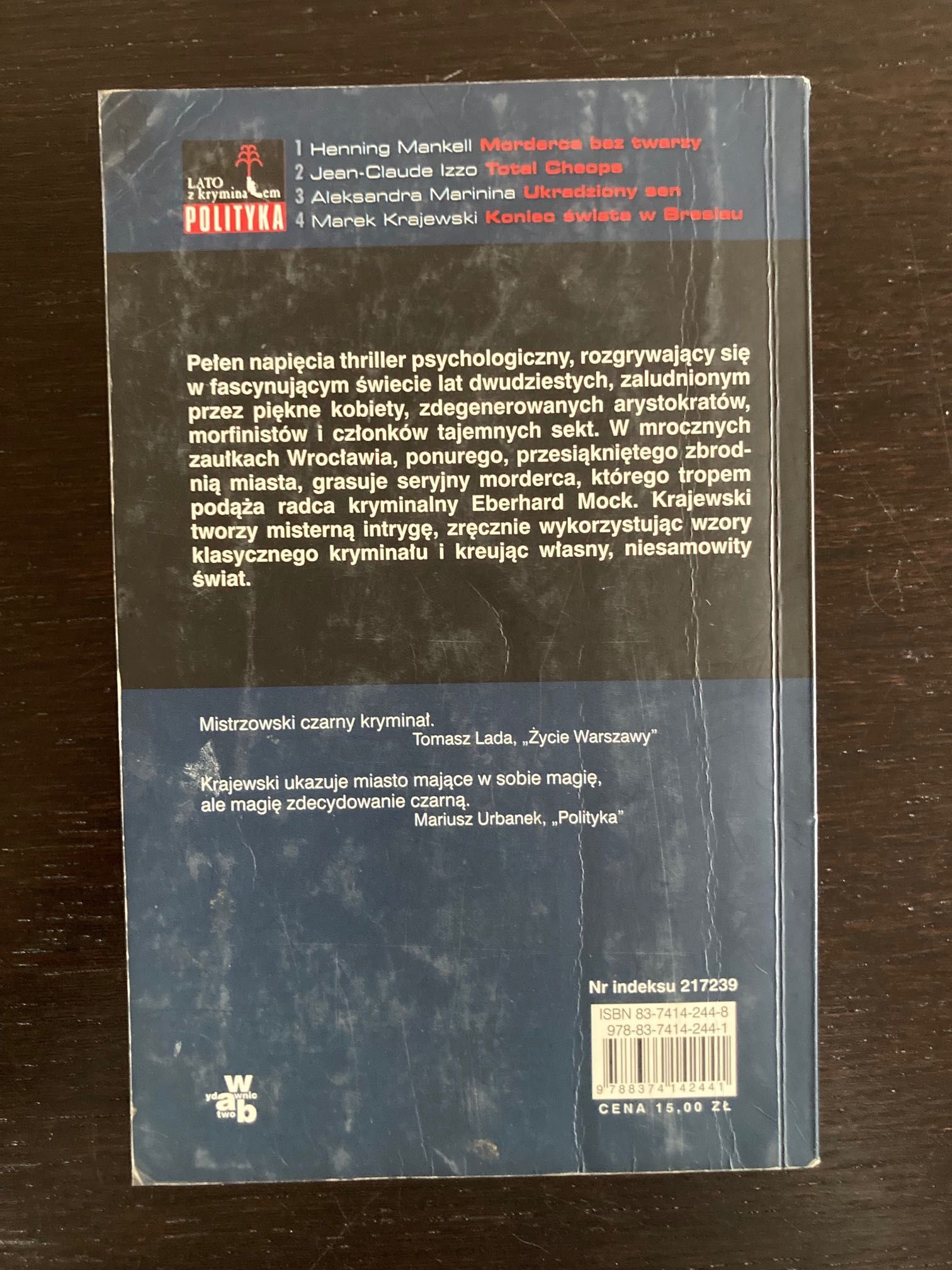 Marek Krajewski - Koniec świata w Breslau