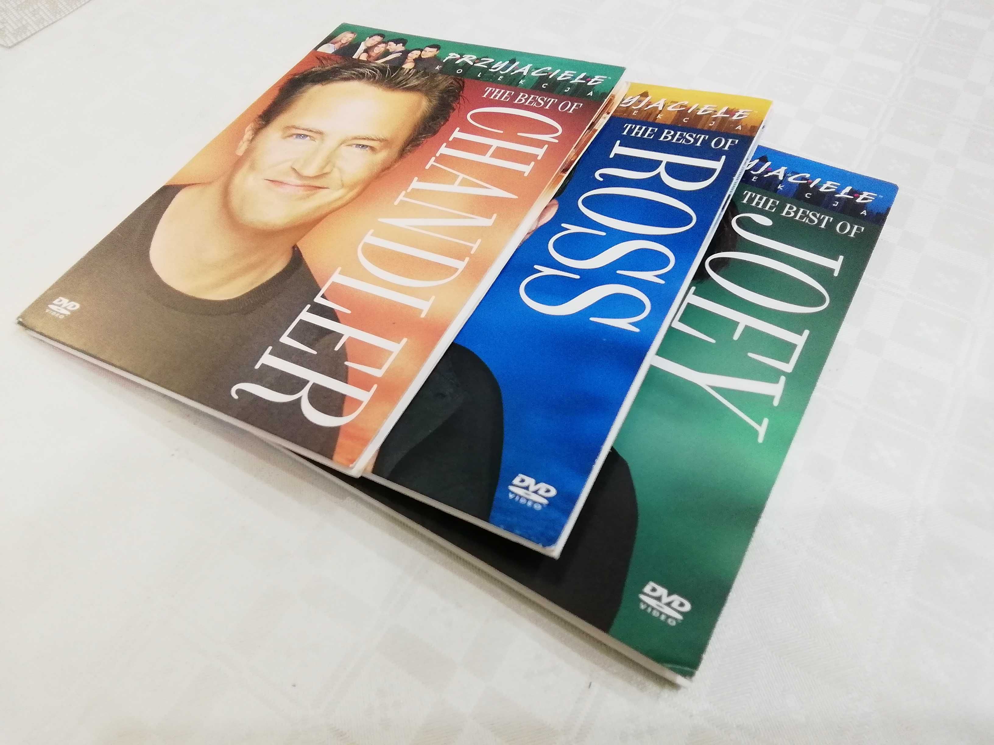 PRZYJACIELE The best of Chandler Ross Joey Płyty DVD Video komplet