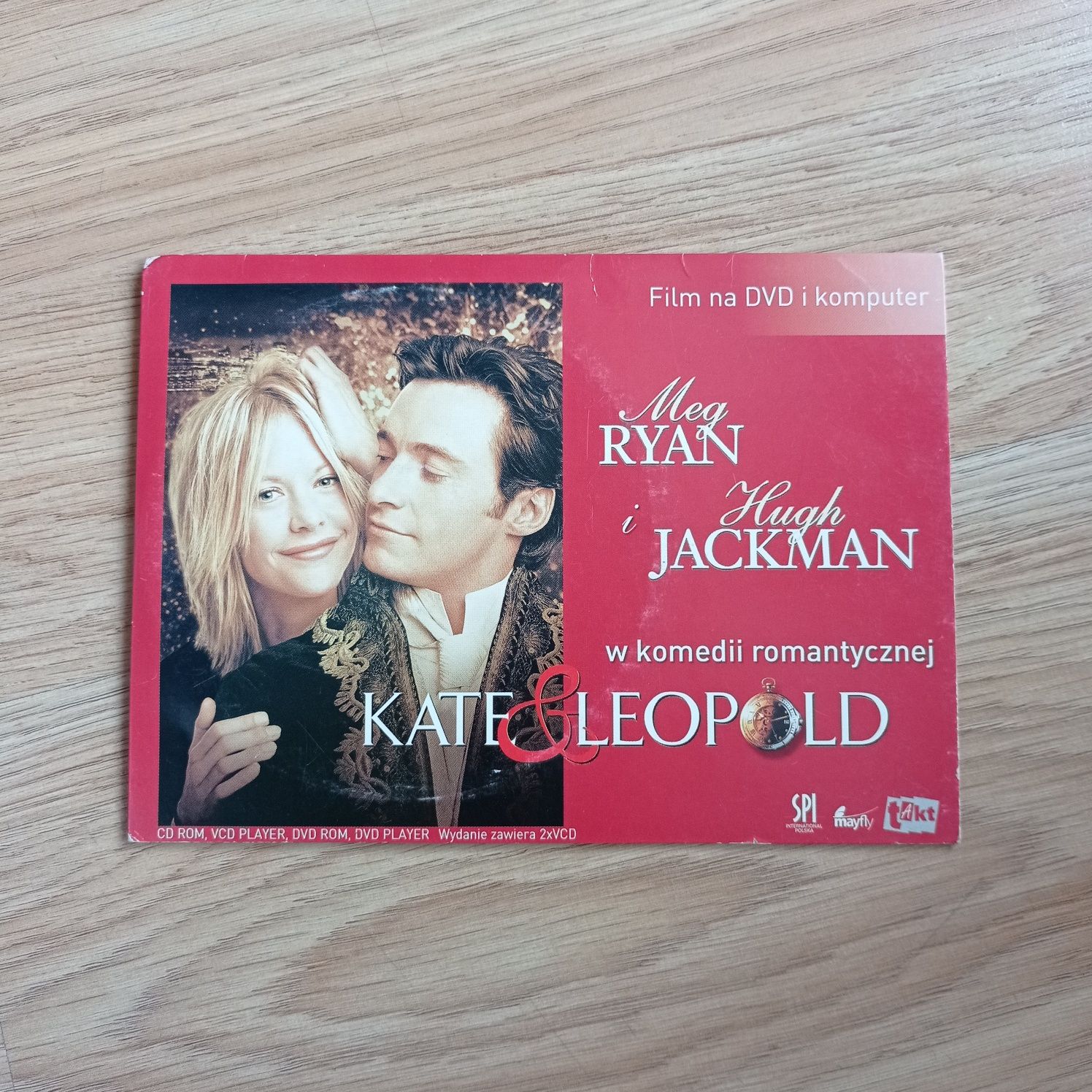 Kate and Leopold (2001) 2 płyty DVD film używany okazja