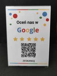 Ekspozytor plexi do Wystawiania Opinii Google