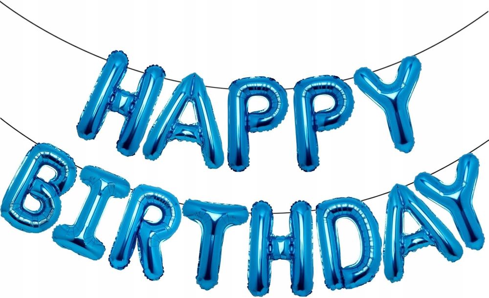 Oro Party Balonowa Dekoracja Girlanda balonowa Happy Birthday 40