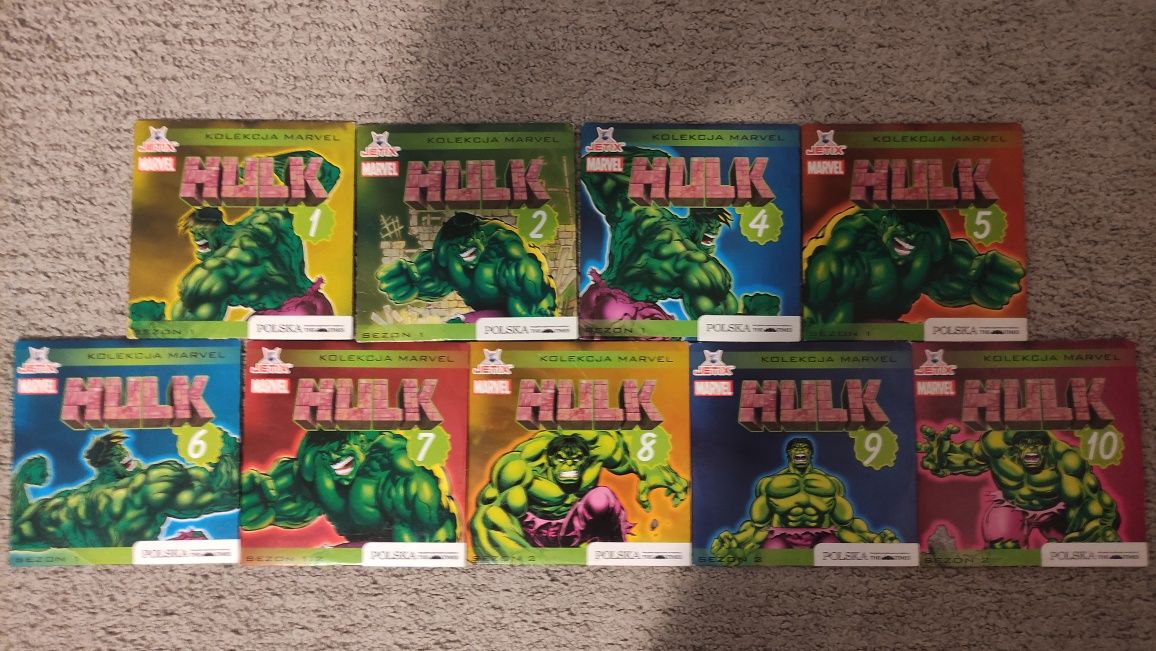 Hulk zestaw 9 płyt dvd