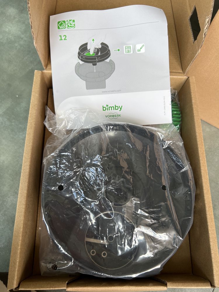 Kit de Acessórios Bimby – Mandolina, Espiralizador e Sensor – Novo!