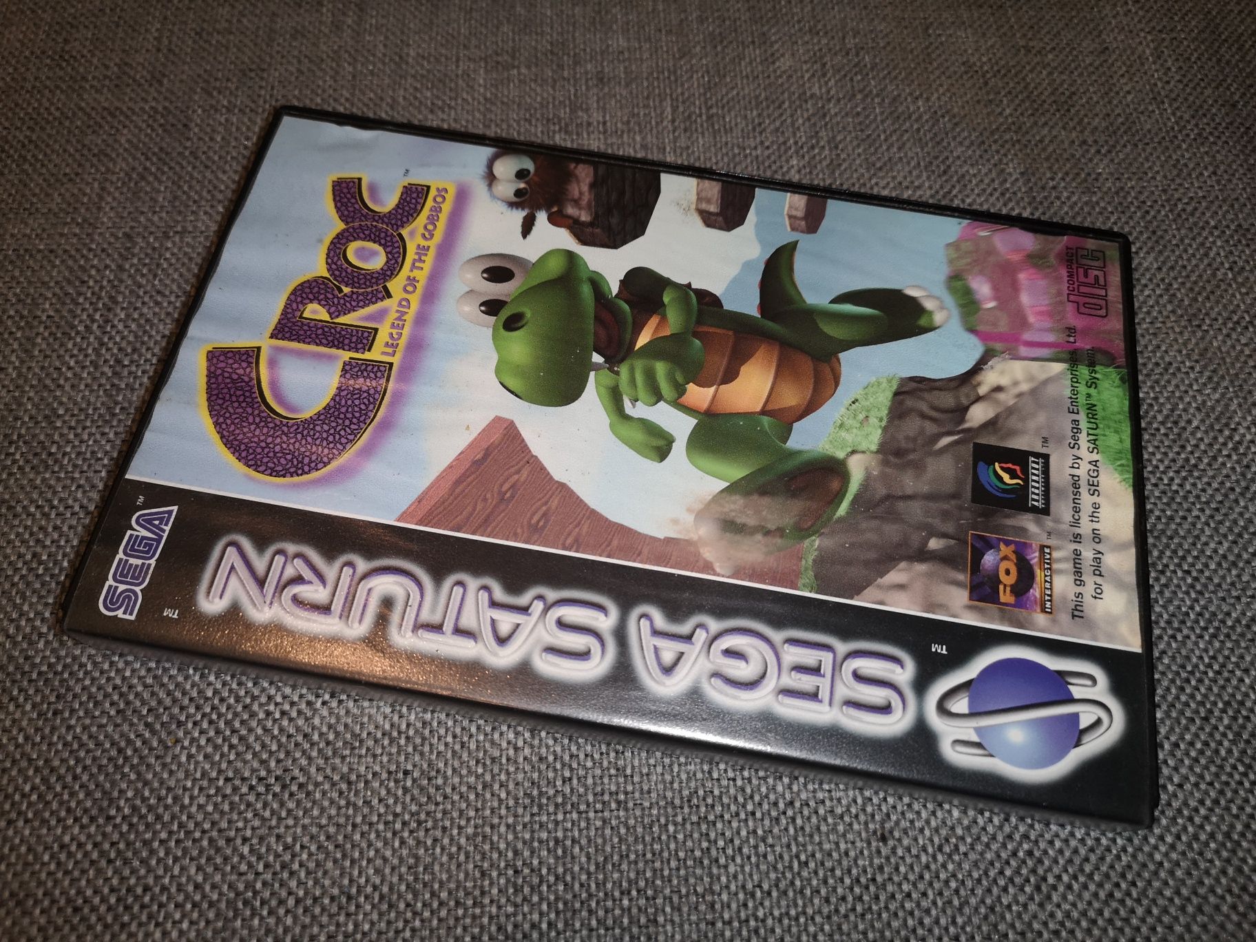 Croc SEGA SATURN gra ANG (płyta BDB) sklep Ursus