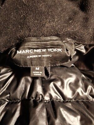 Демисезонное пуховое пальто Andrew Marc