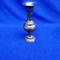Латунная ваза ручная работа Индия высота 21,5 см латунь бронза