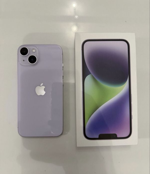 Iphone 14 fioletowy