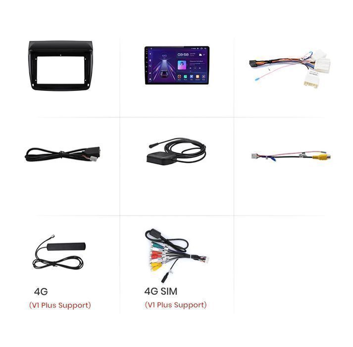 Radio Android do Mitsubishi Pajero Sport 2 / L200 / Triton 6GB 128GB