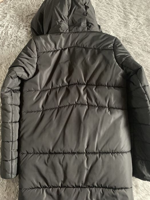 Зимова курточка (стильне горло/ капюшон)