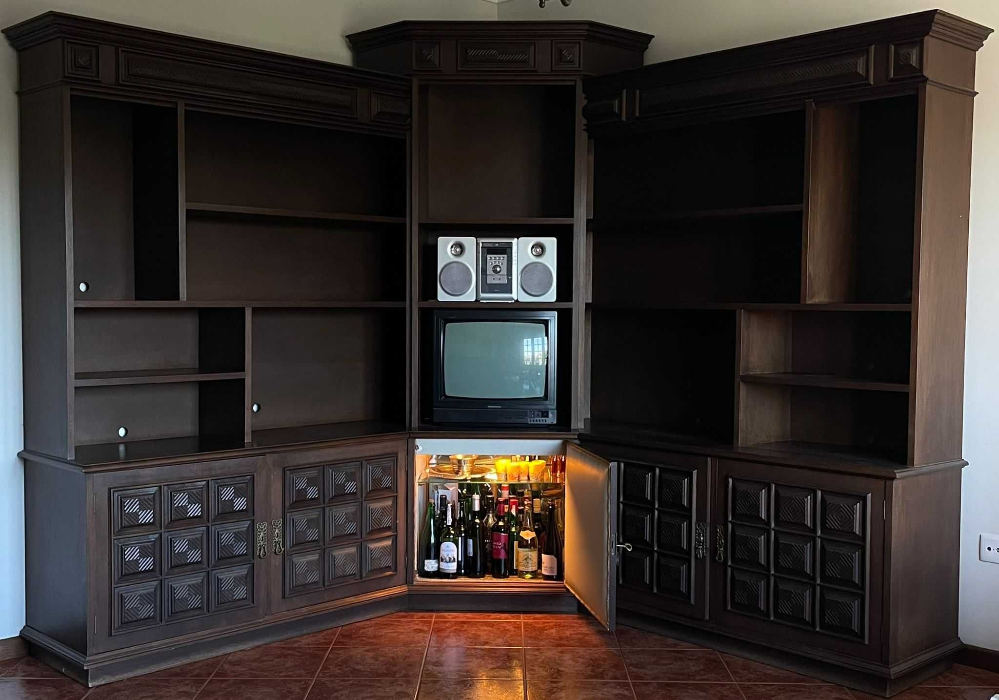 Móvel de Escritório/Sala de canto com bar
