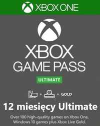Xbox game pass Ultimate 12 miesięcy PROMOCJA
