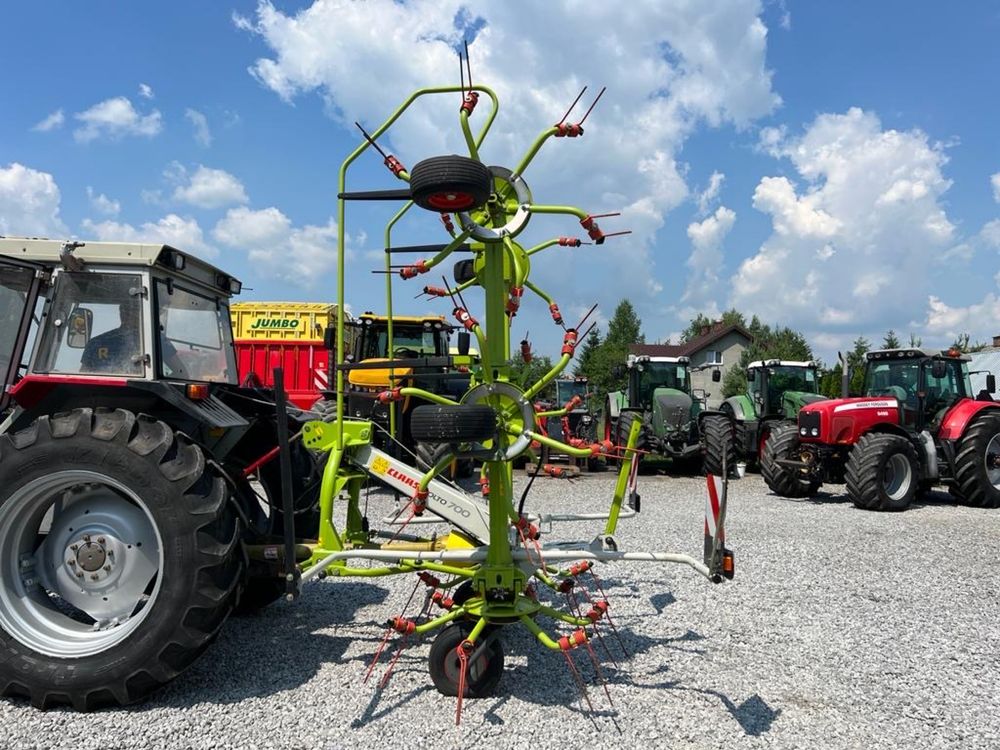 CLAAS VOLTO 700 przetrząsarka, przewracarka, rozbijak