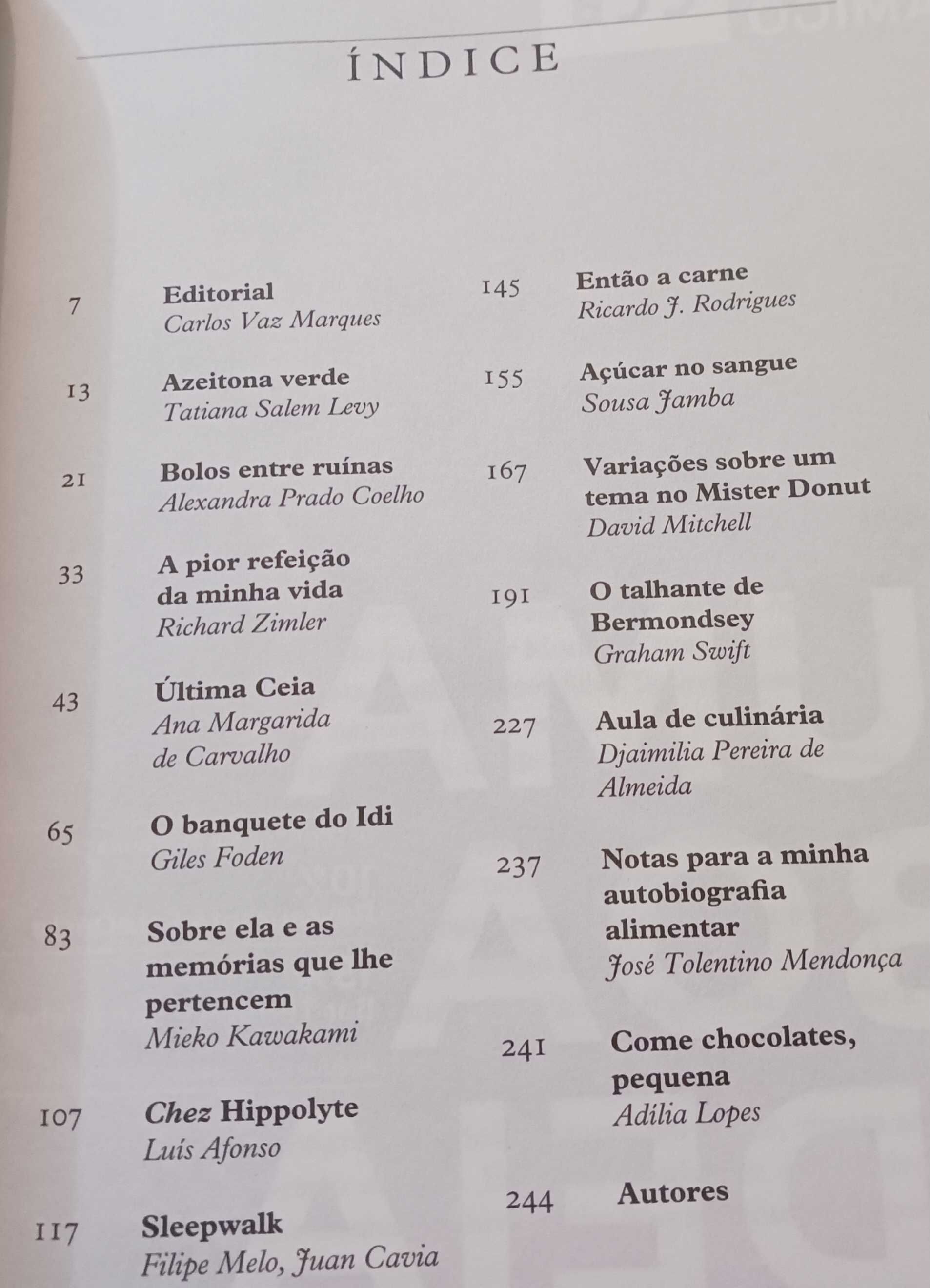 Granta. Nº 9. Comer e Beber.
