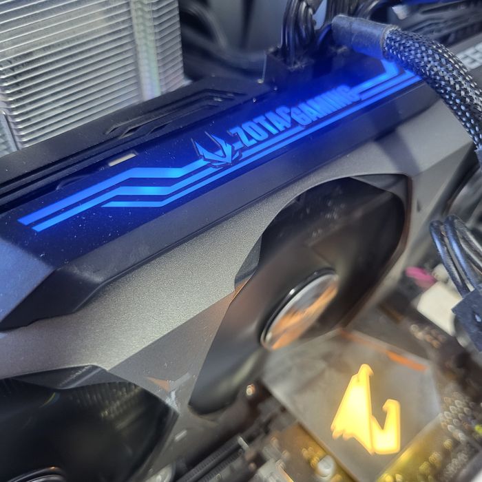 ZOTAC RTX 3090 24GB TRINITY doskonały stan karta graficzna