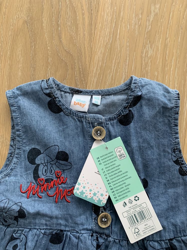 Sukieneczka Minnie Mouse r. 86