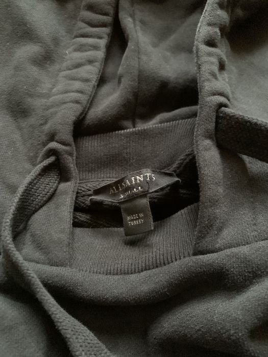 оригинал allsaints женское худи big logo streetwear luxury rare sk8