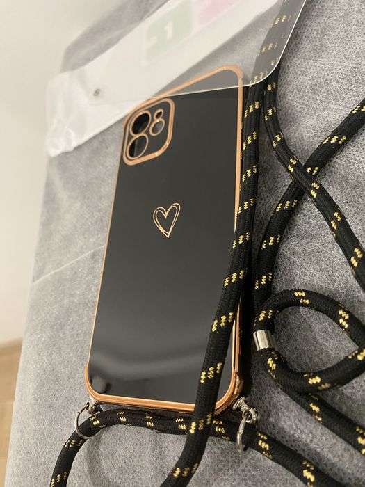 Etui na iphone 12 i szklo ochronne