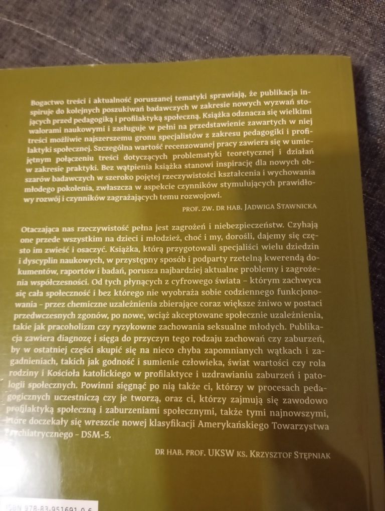 Pedagogika i profilaktyka społeczna M.Z Jędrzejko, A Szwedzik