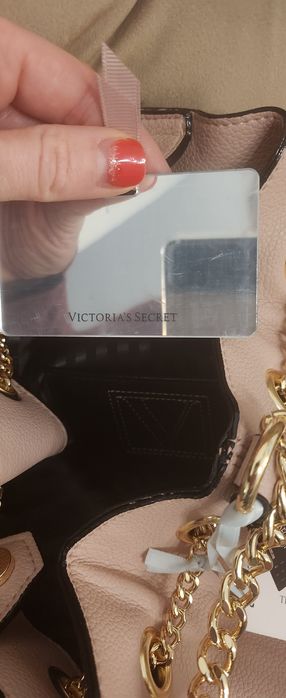 Torebka torba Victoria's secret różowa łańcuch