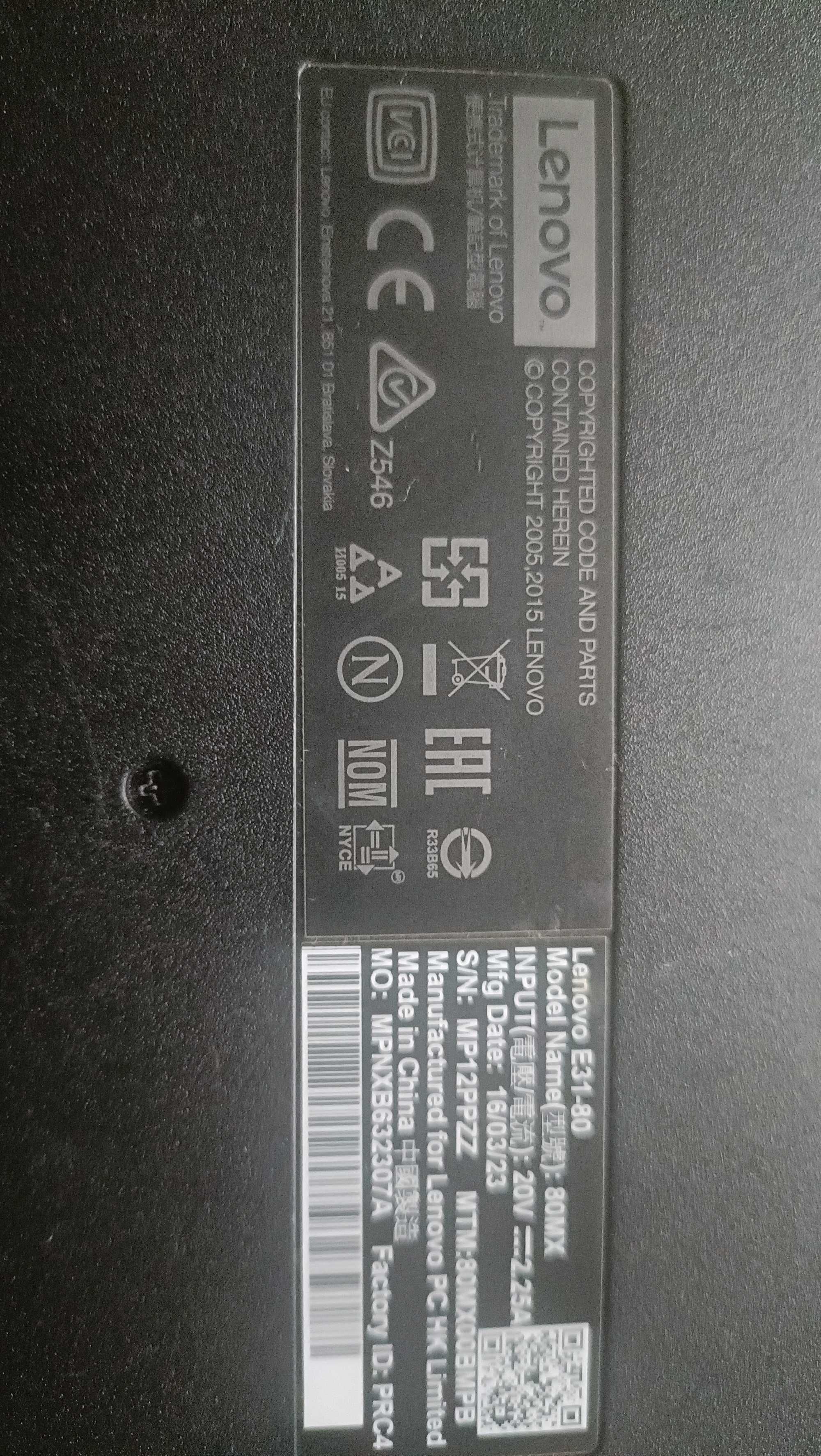 Lenovo ultrabooki E31-80 i5/8GB/500