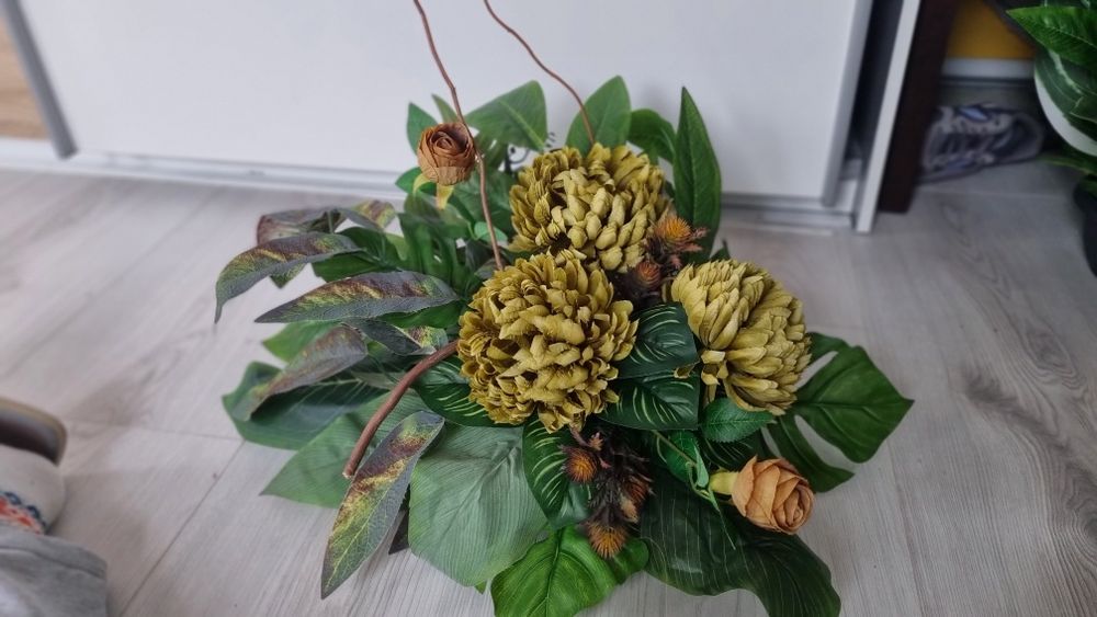 Stroik,wiązanka na cmentarz