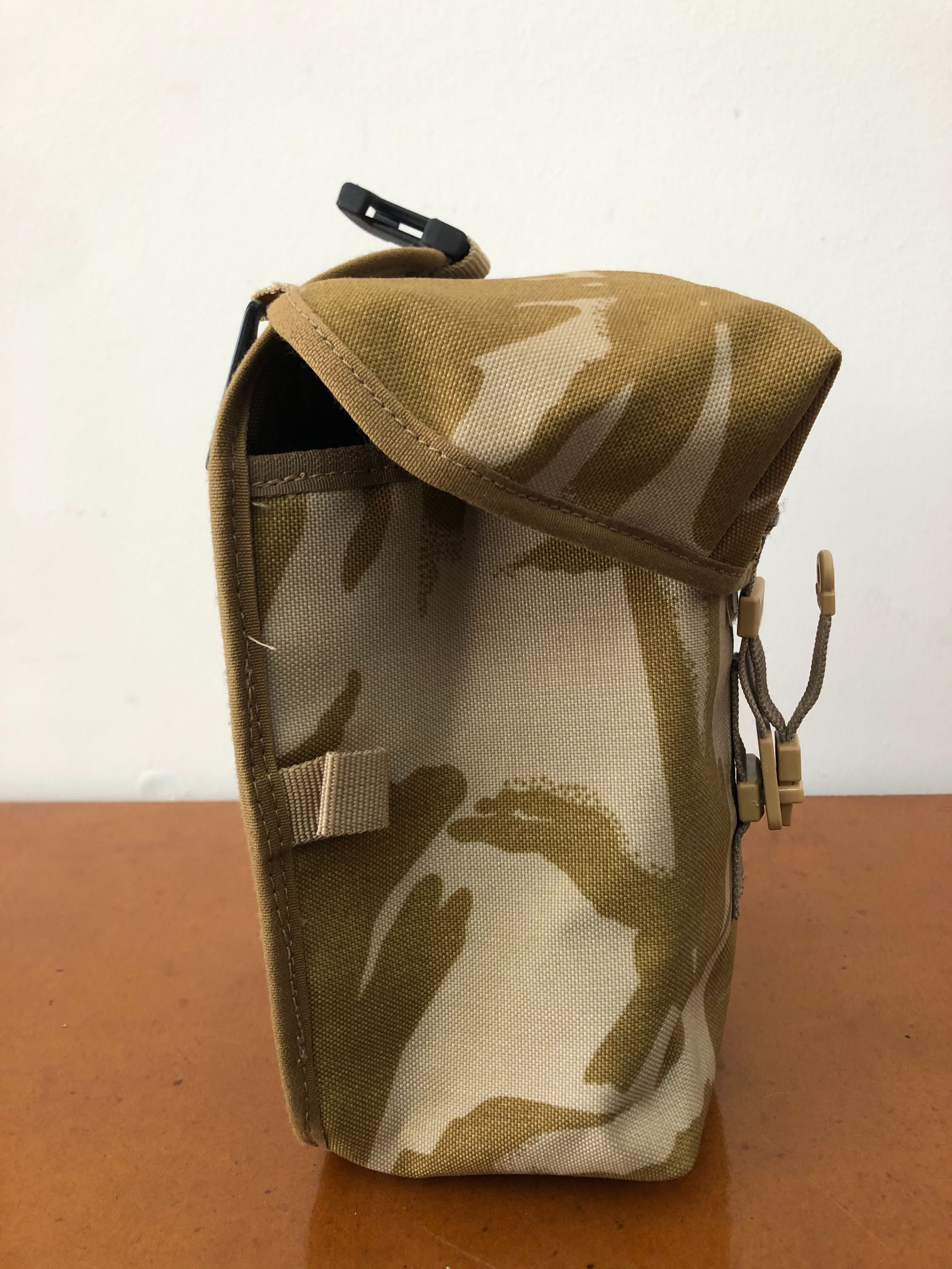 Saco camuflado kaki inglês (novo já com ctt incluido)