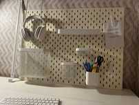 Ikea tablica SKÅDIS z akcesoriami