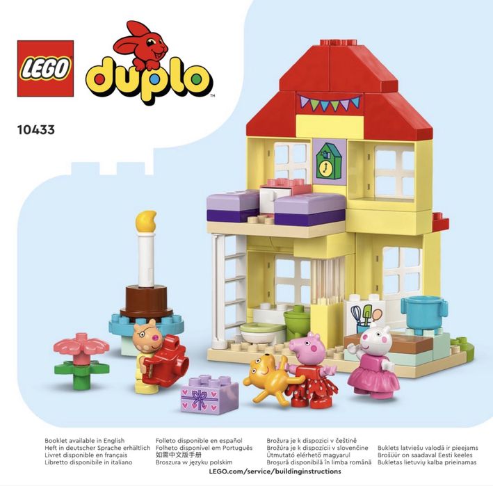 LEGO® DUPLO® Urodzinowy domek Peppy