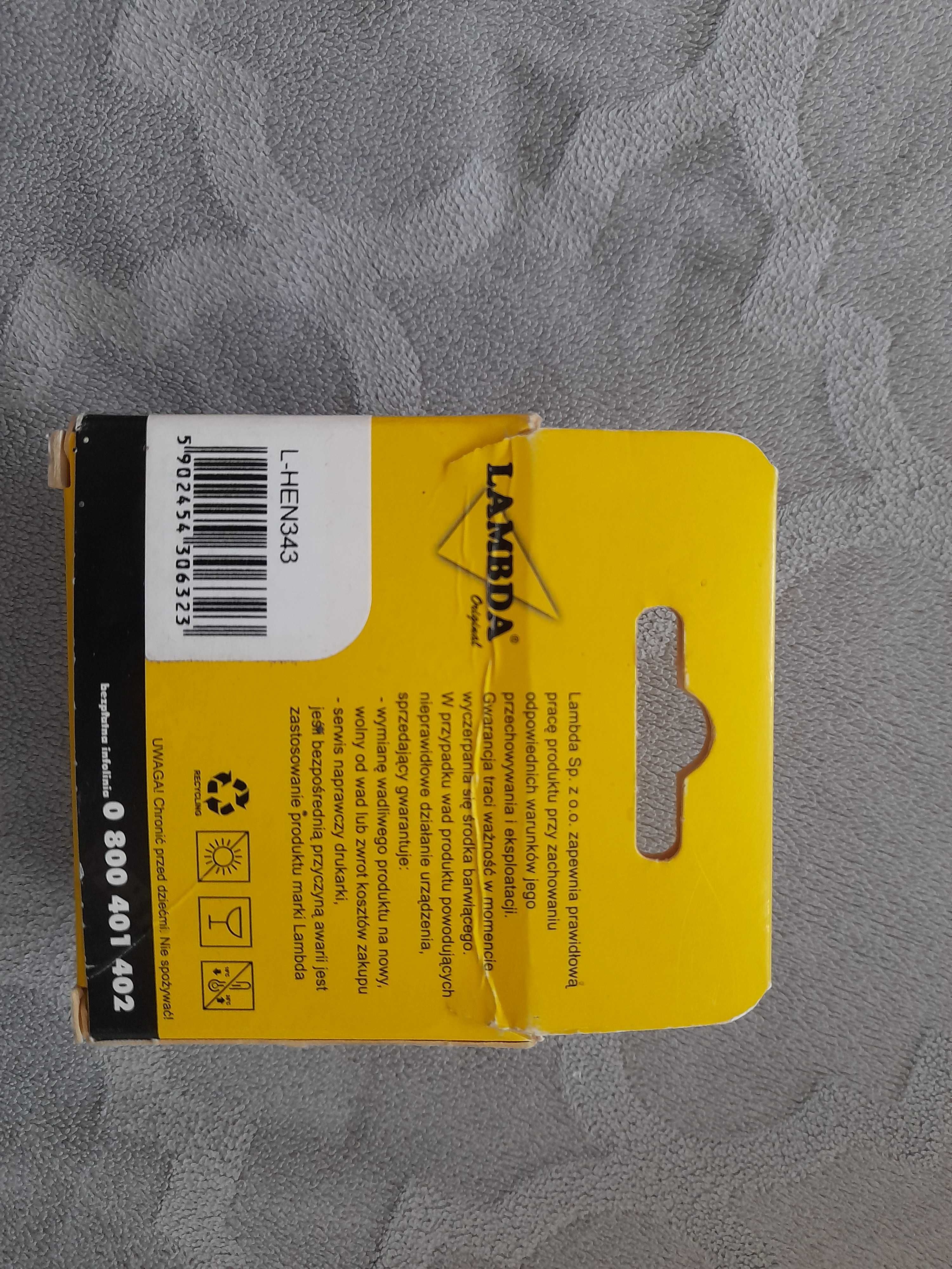 Tusz Lambda, model: L-HEN343, zamiennik do drukarek HP, kolor