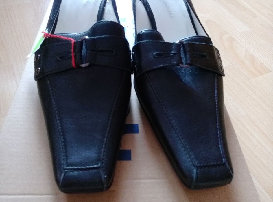 Nowe, skórzane buty w rozm. 38 i 40 Daniel Hechter