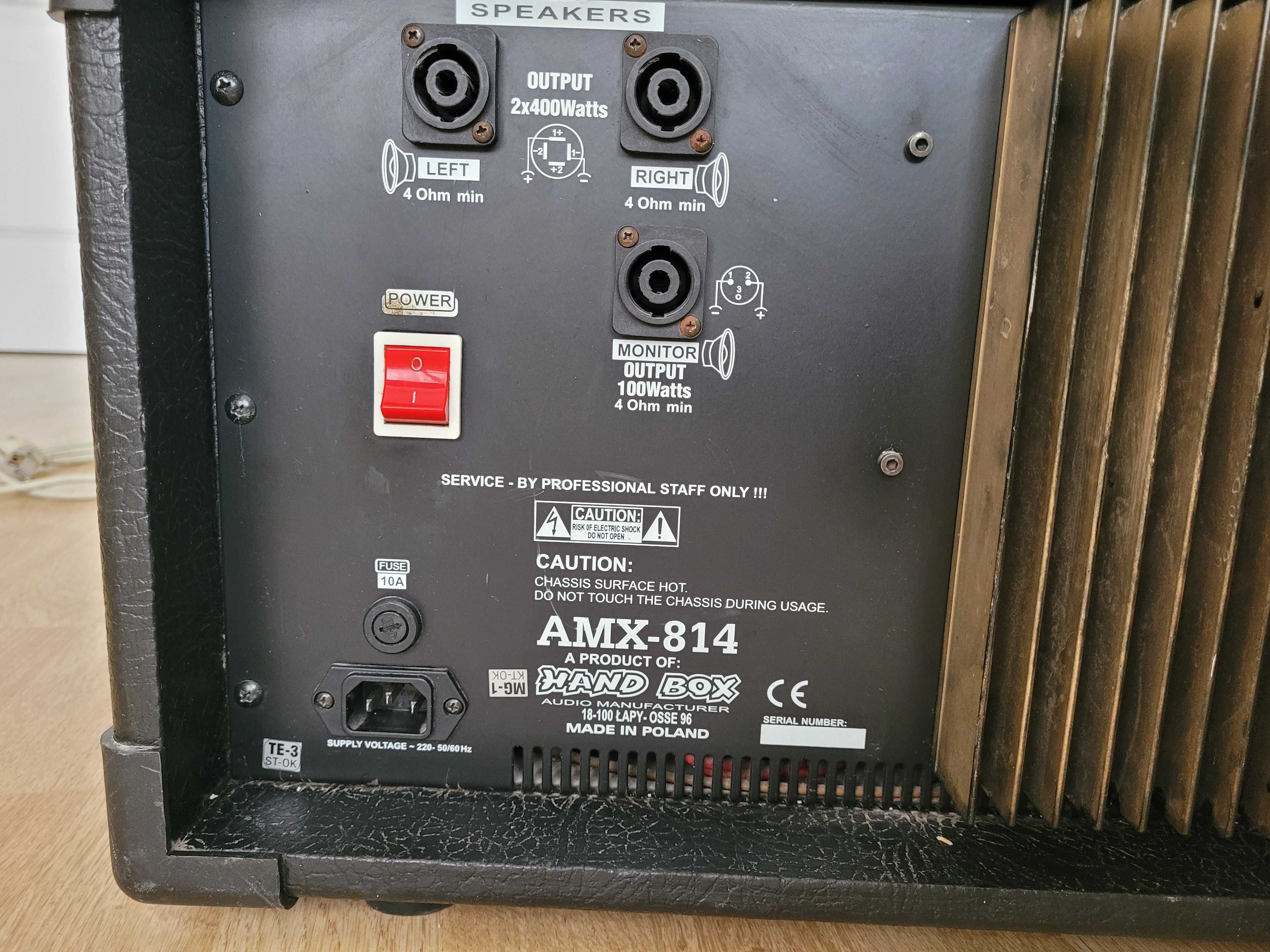 Power mikser Hand Box AMX-814 wzmacniacz