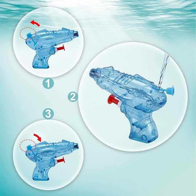 12 sztuk Mini Pistolet na wodę dla dzieci ZESTAW N312