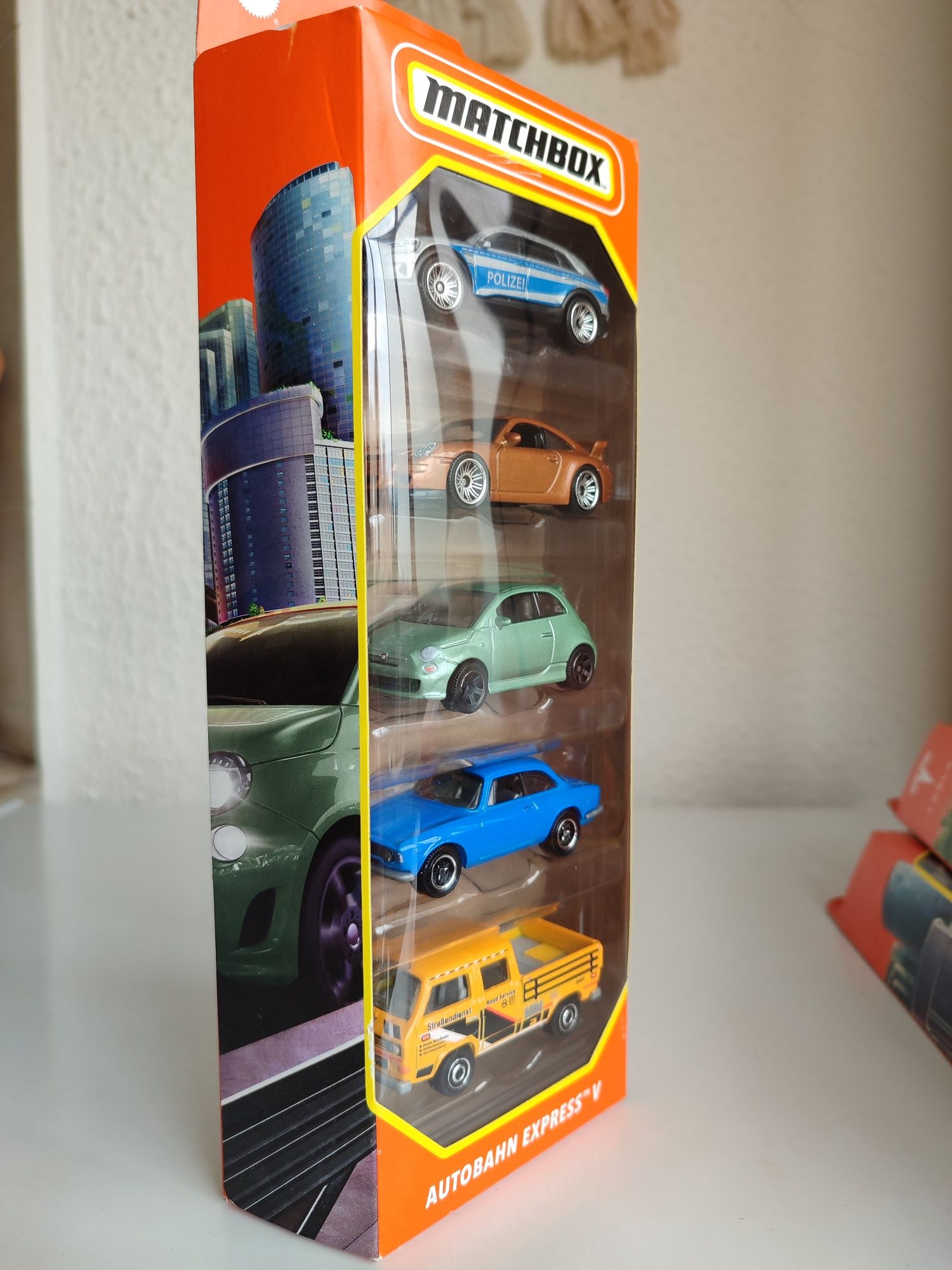 Matchbox pack 5 Autobahn Express