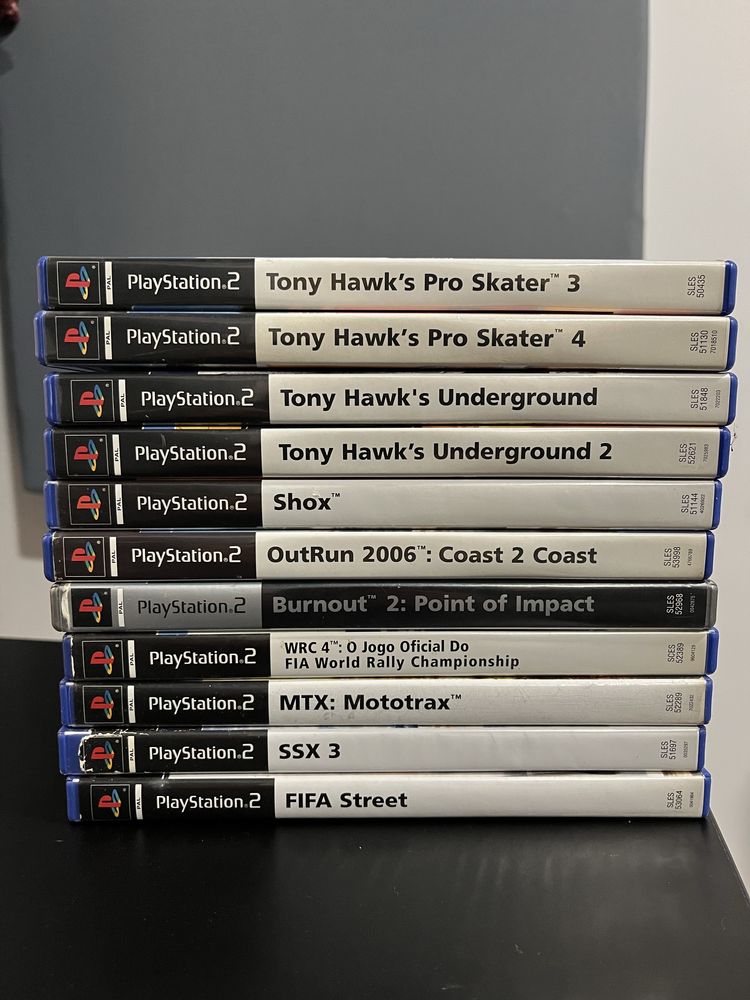 LOTE PS2 (PS2 Slim, Jogos, Extras)