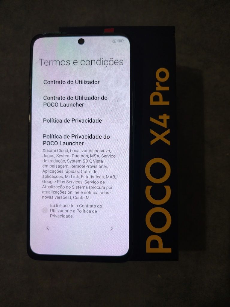 Poço X4 Pro 5G  Novo