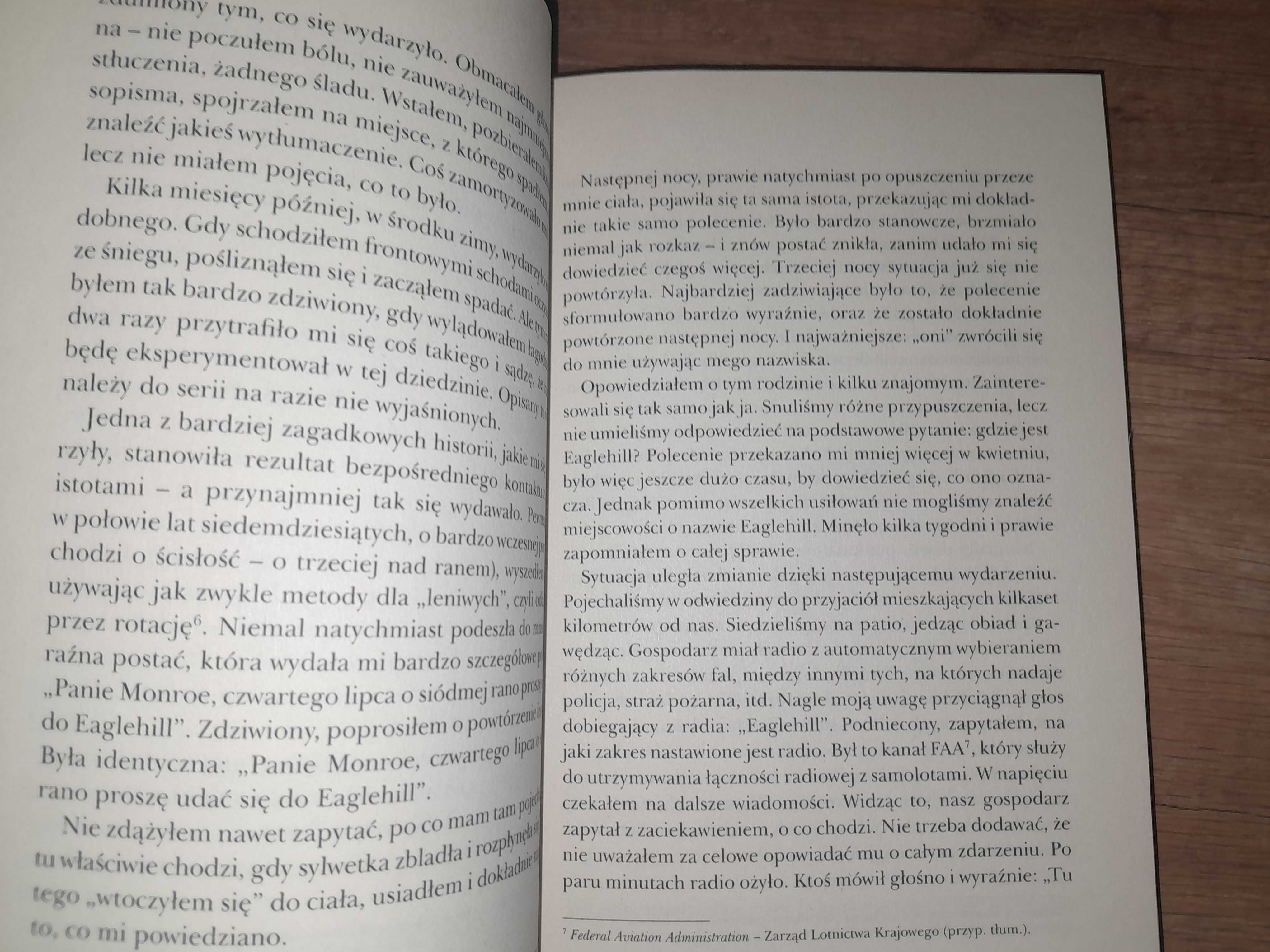 Monroe Dalekie podróże lewitacja paranormalna poza ciałem parapsycholo