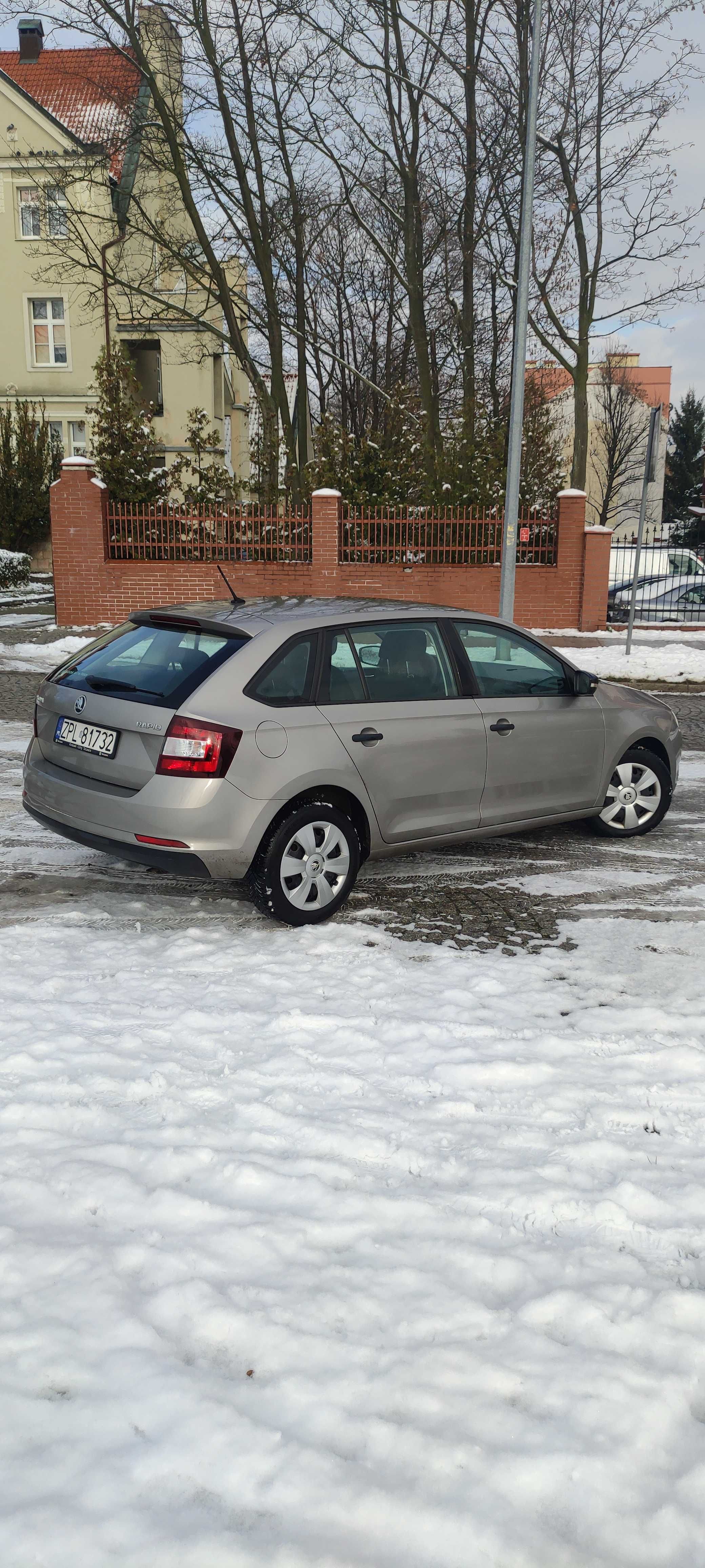 SKODA Rapid 1.4 tdi 2018r Salon Polska 100% Bezwypadkowy