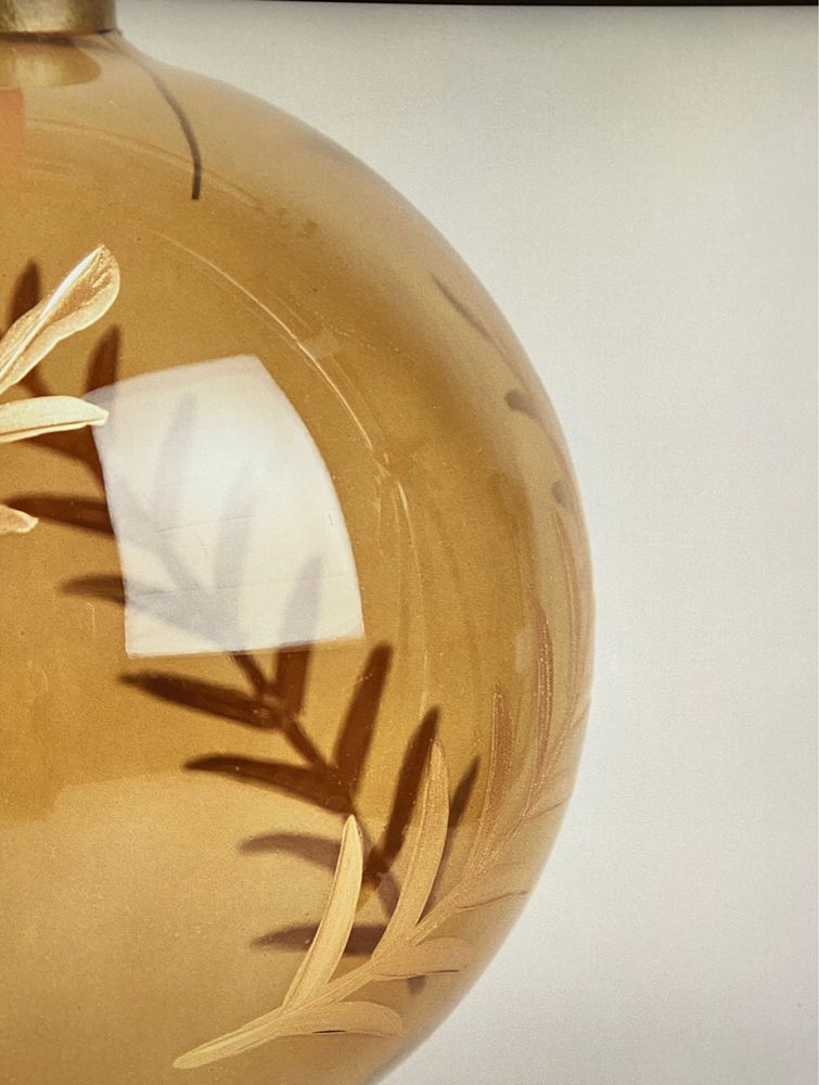 Bola Grande de Natal Borossilicato Folhas Zara Home